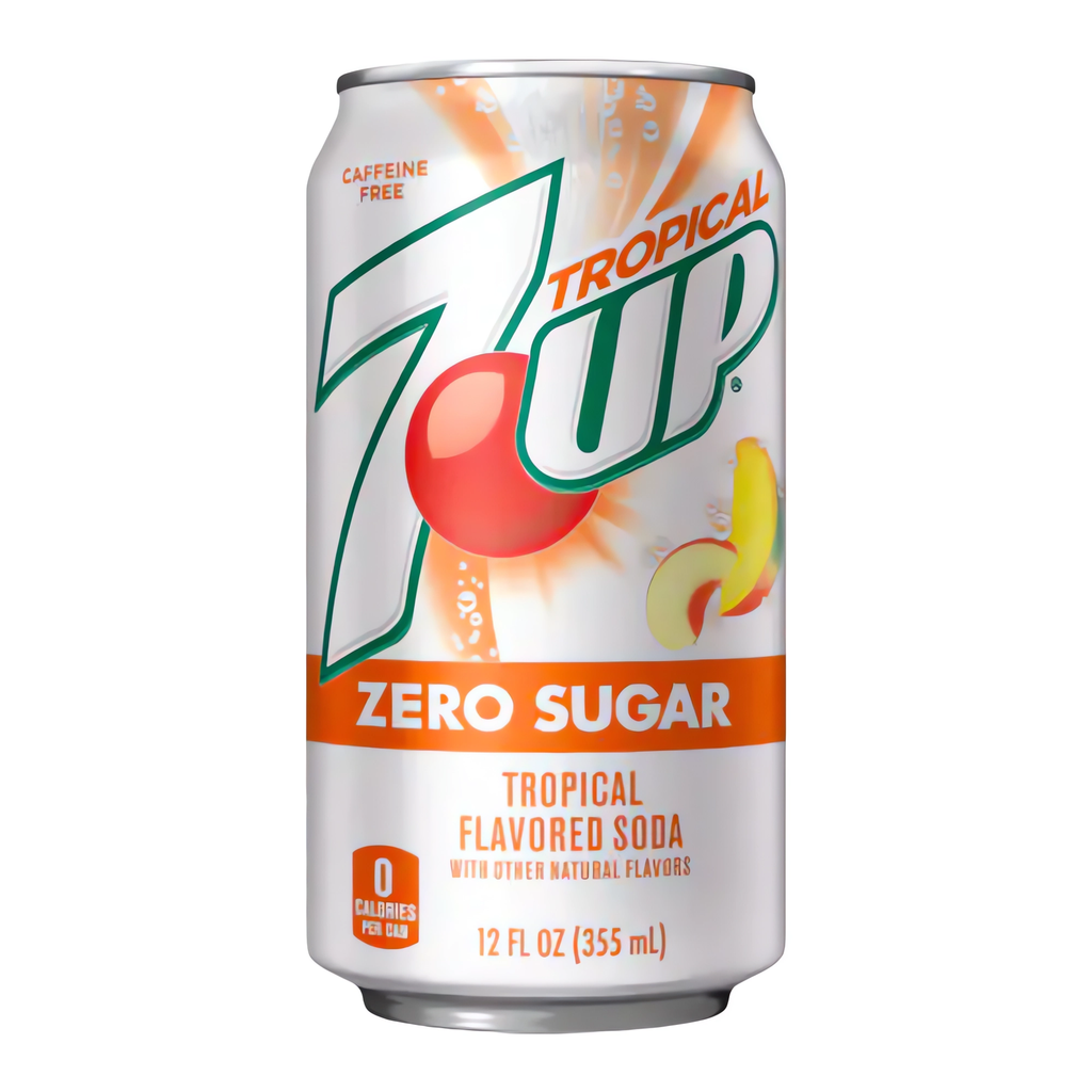 7-UP Tropical Zero 355ml (1x12)