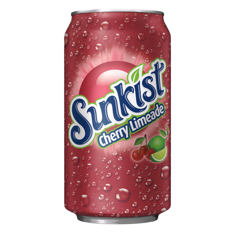 Sunkist Cherry Limeade 355ml (1x12)
