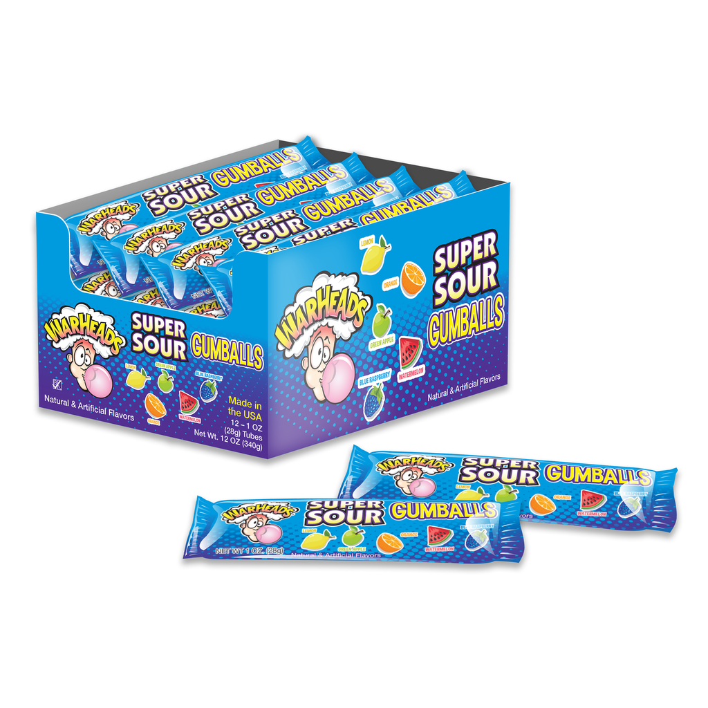 Warheads Gumballs 56g (1x12)