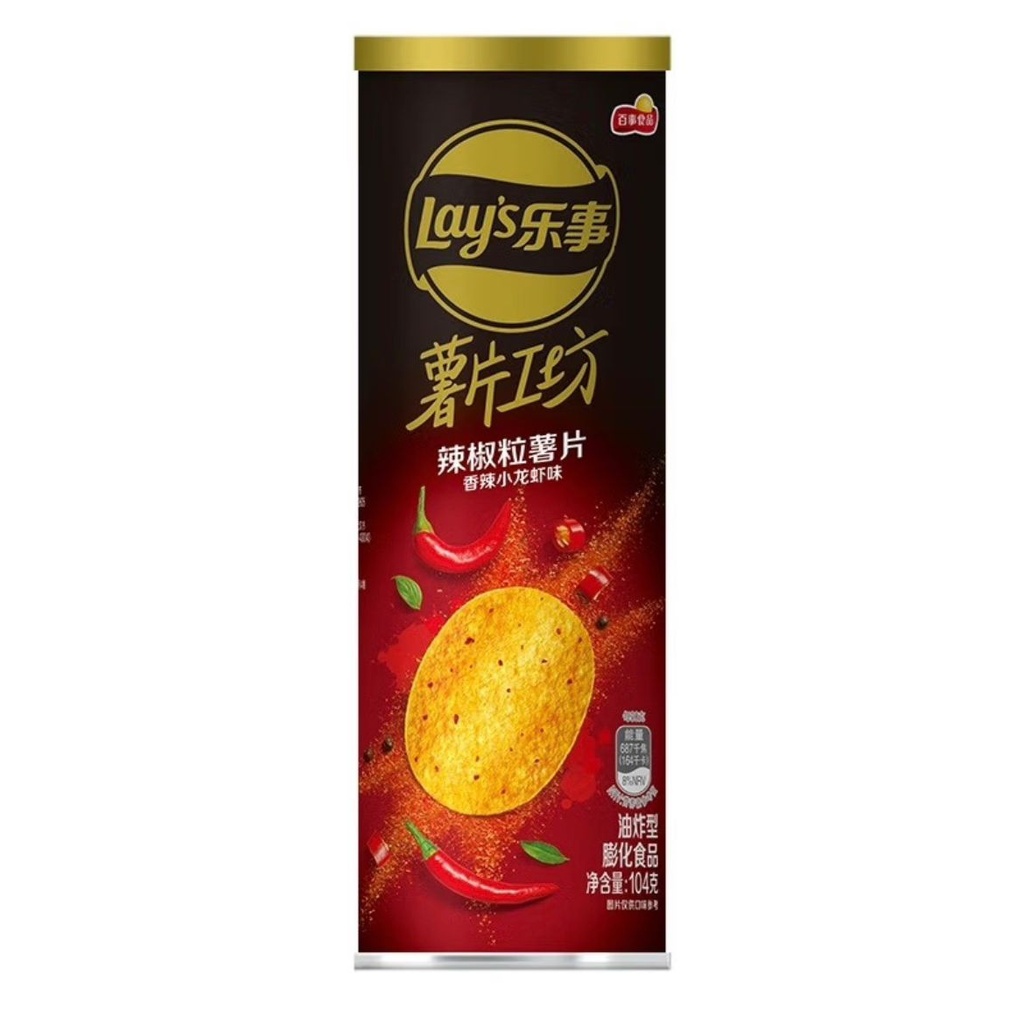 Lay's Spicy Crayfish Asia 104g (1x24)